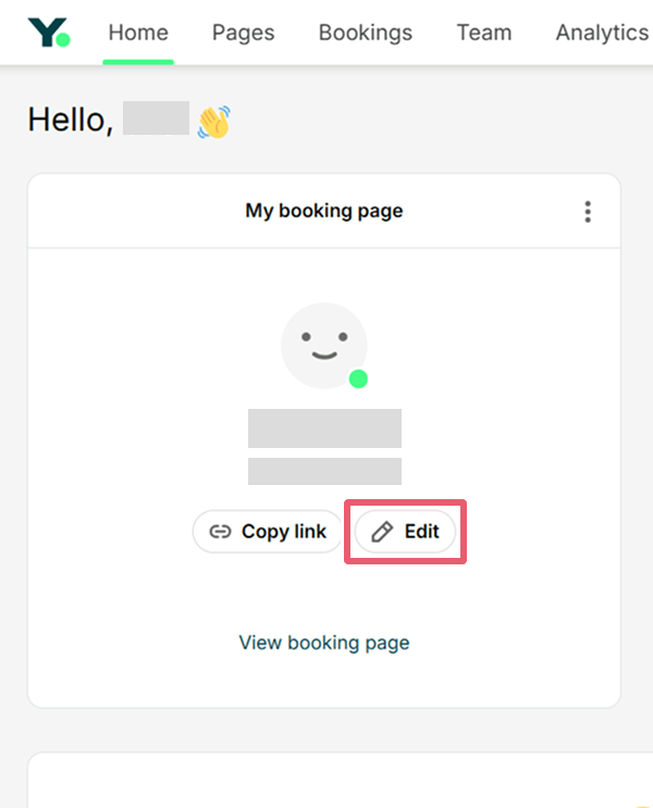 「Edit」ボタンをクリックして編集ページに移動